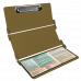 WhiteCoat Clipboard® Trifold - Tactical Brown Occupational Therapy Edition